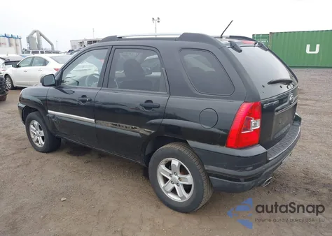 2009 Kia Sportage Lx V6 from USA, damaged, VIN KNDJF723X97636531
